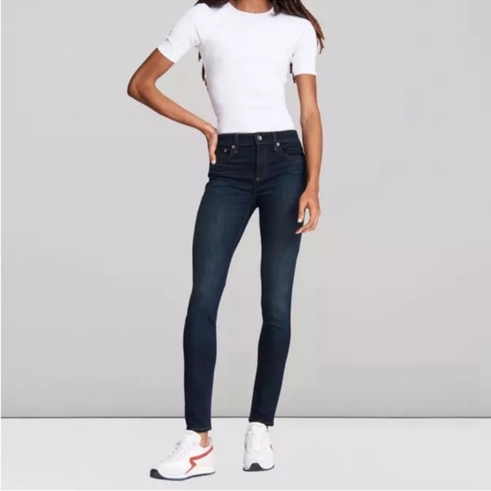 Rag & Bone Cate Mid-Rise Ankle Skinny - Size 23